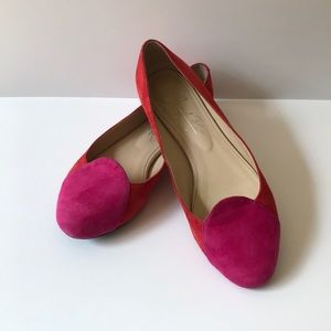 EUC Suede Ballet Flats